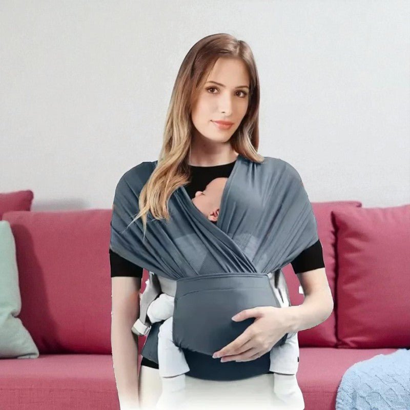 Écharpe De Portage - SnugCarry™ - Gris - Pour Mon Bébé