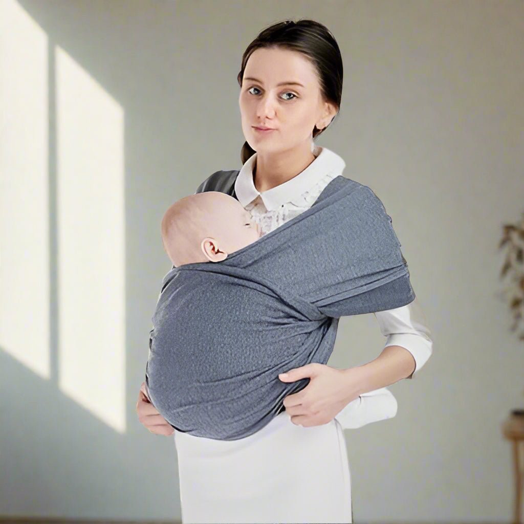 Écharpe De Portage - CuddleWrap™ - Gris - Pour Mon Bébé