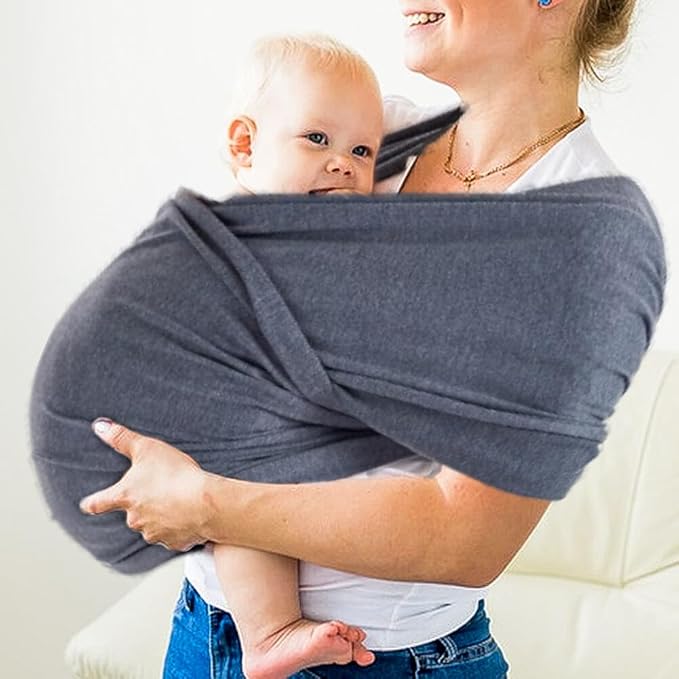 Écharpe De Portage - CuddleWrap™ - Gris - Pour Mon Bébé