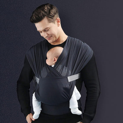 Écharpe De Portage - SnugCarry™ - Noir - Pour Mon Bébé