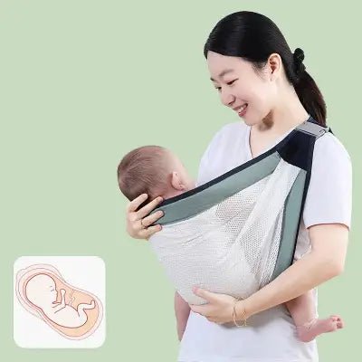 Porte Bébé - BabyCarrier™ - Vert avocat - Pour Mon Bébé