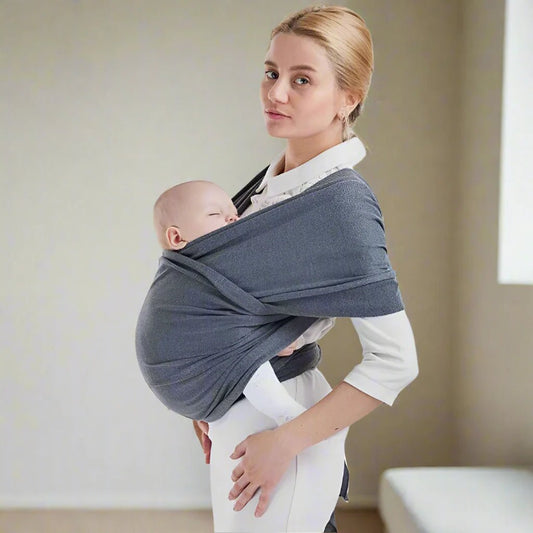 Écharpe De Portage - CuddleWrap™ - Gris - Pour Mon Bébé