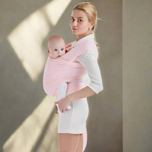 Écharpe De Portage - CuddleWrap™ - Rose - Pour Mon Bébé