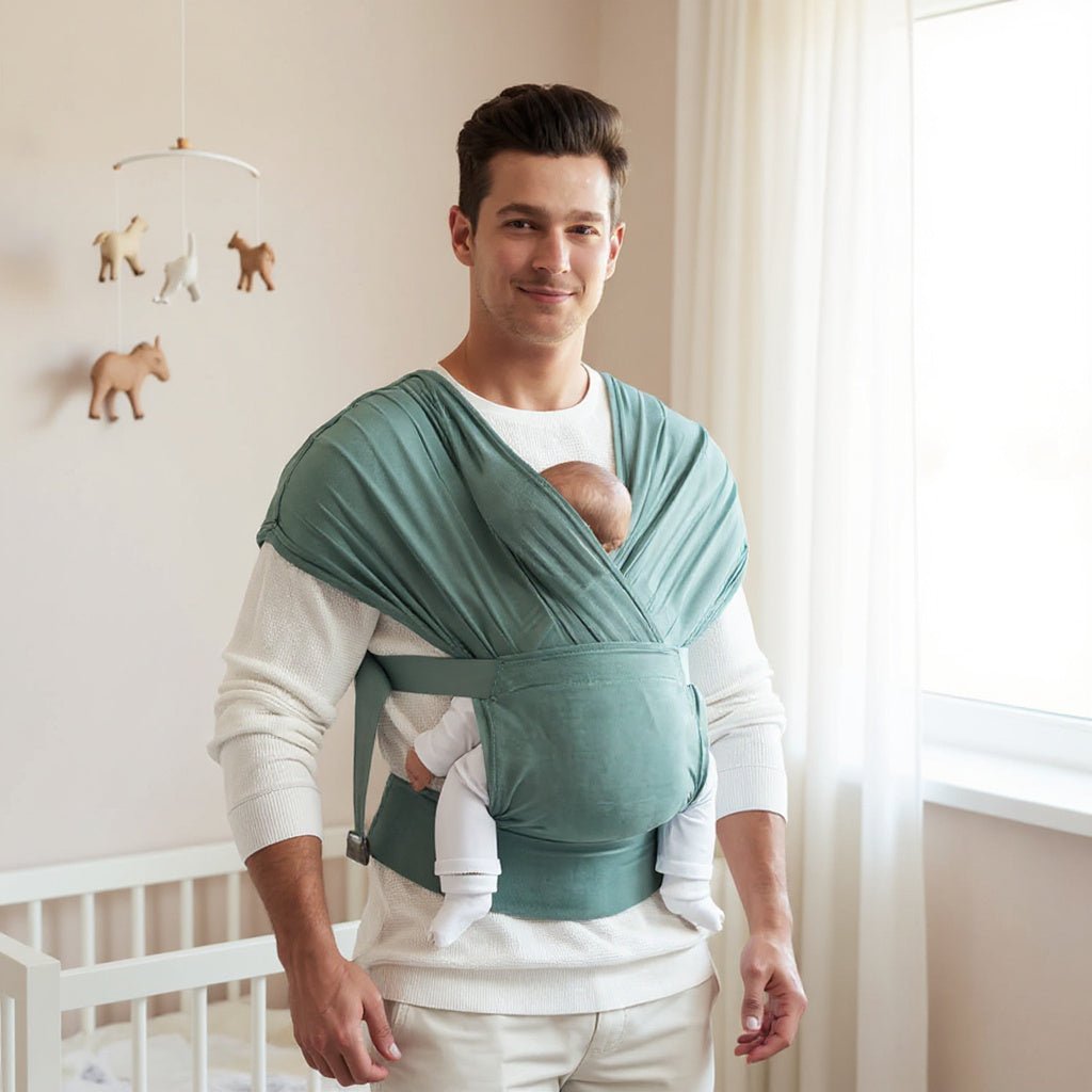 Écharpe De Portage - SnugCarry™ - Vert - Pour Mon Bébé