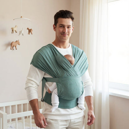 Écharpe De Portage - SnugCarry™ - Vert - Pour Mon Bébé