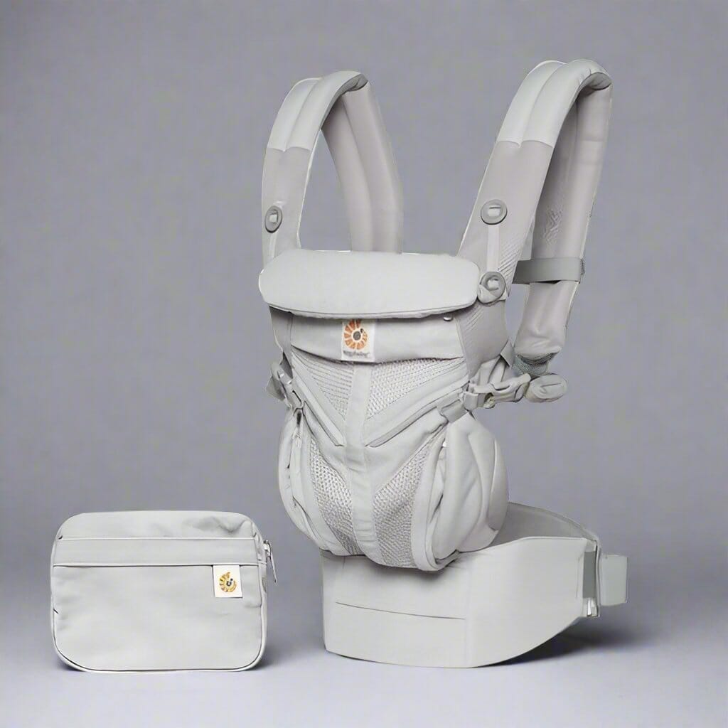 Porte Bébé - BreathBabyBag™ - Gris - Pour Mon Bébé