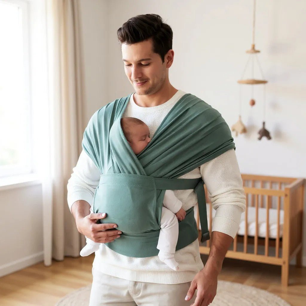 Écharpe De Portage - SnugCarry™ - Vert - Pour Mon Bébé