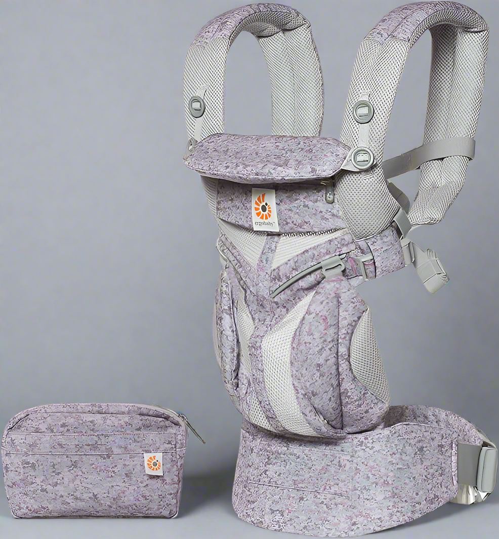 Porte Bébé - BreathBabyBag™ - Mauve Lavande - Pour Mon Bébé