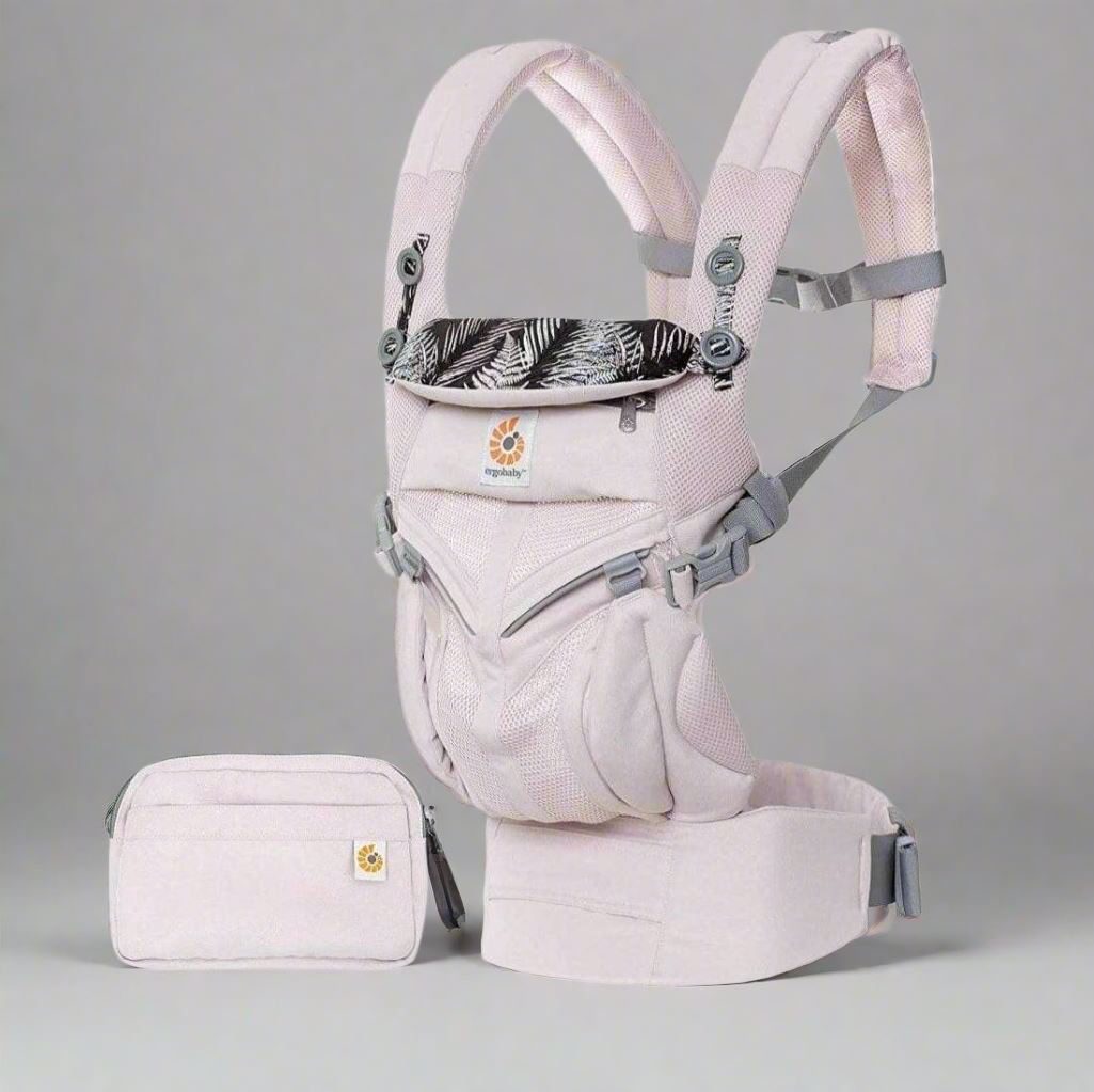 Porte Bébé - BreathBabyBag™ - Rose Maille - Pour Mon Bébé