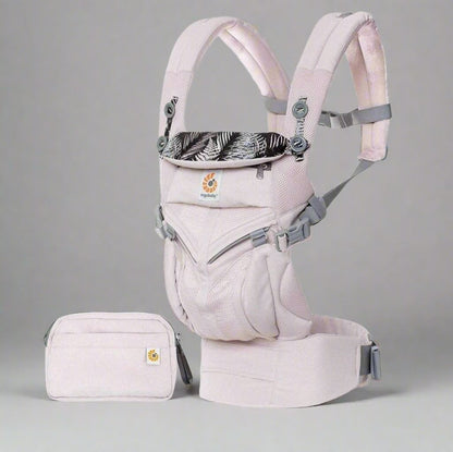 Porte Bébé - BreathBabyBag™ - Rose Maille - Pour Mon Bébé