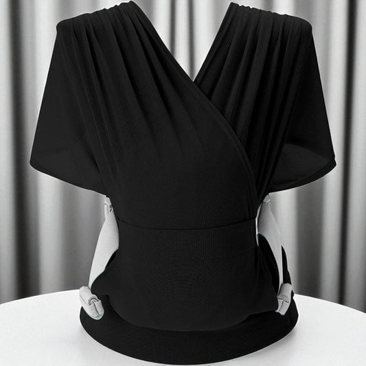 Écharpe De Portage - SnugCarry™ - Noir - Pour Mon Bébé